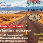 Fernreise-Workshop „Ready for the Road“ auf dem Messe- und Veranstaltungsgelände in Bad Kissingen