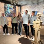 „Jenseits der Gischt“ im Franck-Haus eröffnet: Max Gehlofen und Isabel Roos aus Würzburg stellen in Marktheidenfeld aus