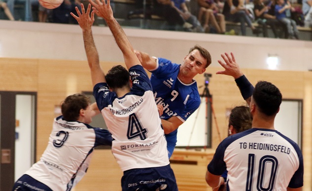 Starke Aufholjagd bleibt unbelohnt: MHV-Handballer unterliegen Heidingsfeld mit 28:31 – MIT VIELEN FOTOS & FILM!