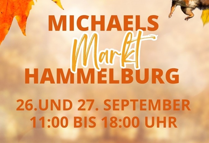 Am letzten Wochenende im September: Der Michaelsmarkt in der Hammelburger Altstadt mit einem verkaufsoffenen Sonntag