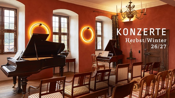 Die neue Konzertsaison in Schloss Weißenbrunn bei Ebern beginnt am 18. September