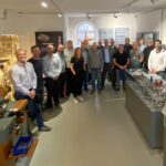 Internationale Industrieexperten von SKF besuchen das Industriemuseum Schweinfurt