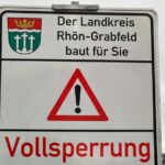 Vollsperrung auf der Kreisstraße NES 3 bei Rödelmaier vom 30. September bis wahrscheinlich 09. Oktober
