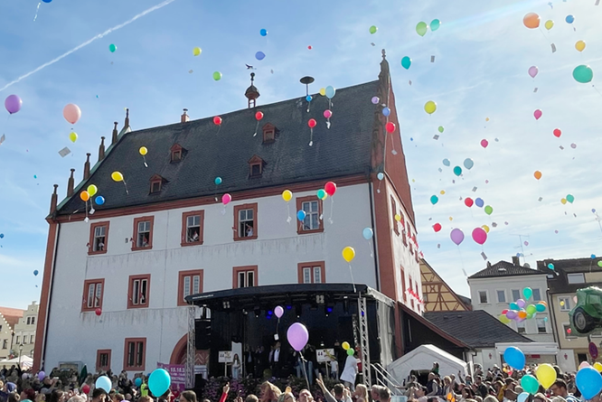 Bummeln, feiern, Freunde treffen: Das 47. Haßfurter Straßenfest lädt ein