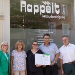 Rappelt GmbH Gebäudereinigung wird erneut als Partner im Umweltpakt Bayern ausgezeichnet
