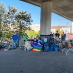 Lila CleanUp Würzburg: Freiwillige säubernden „Weg der Erinnerung“ und diePleichach vom Müll