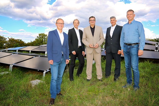 Solarstrom für die Wasserversorgung: Stadtwerke Schweinfurt setzen ausgezeichnetes Zukunftskonzept um