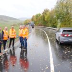 Kreisstraße WÜ 10 zwischen Hettstadt und Greußenheim kurz vor der Fertigstellung: Landkreis Würzburg investiert zwei Millionen Euro in die Verkehrssicherheit