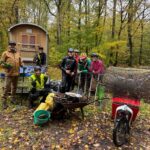 Müllsammelaktion im Stadtwald: Mountainbiker räumten eine ganze Menge an Unrat auf