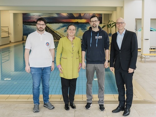 Wasserwacht und DLRG trainieren im Herbst und im Winter 2026/27 in der Deegenbergklinik