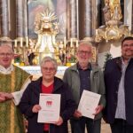Zwei Engagierte aus der Pfarrei geehrt: Susanne Matuschowitz und Werner Keller sind seit Jahrzehnten aktiv
