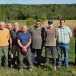 Feldgeschworene aus Brebersdorf nahmen Interessierte mit auf den Grenzgang