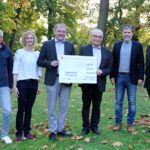 Spendenlauf bei Sommerfest bringt 1.500 Euro: Das Franken-Landschulheim Schloss Gaibach unterstützt Lebenshilfe-Kindergarten