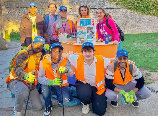 Stadthelfer und Abfallberatung klären auf: Positive Bilanz, erfolgreiches Projekt
