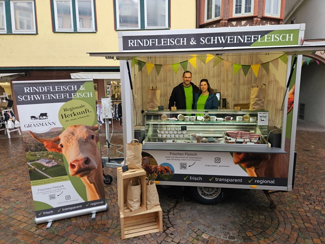 Hofprodukte Grasmann ist ab sofort dabei: Grüner Markt in Marktheidenfeld mit weiterem Anbieter