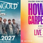 Versengold und Howard Carpendale stehen als erste Acts für das Bad Kissinger Open Air 2027 fest