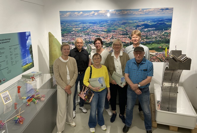 Förderverein der Volkshochschule besuchte das Industriemuseum Schweinfurt